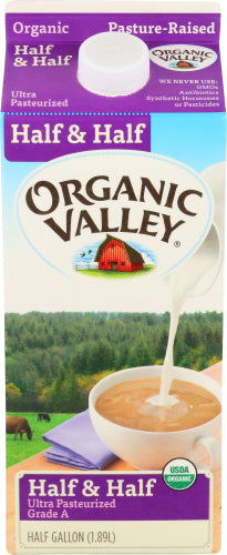 Organic Valley Half & Half Uht Org