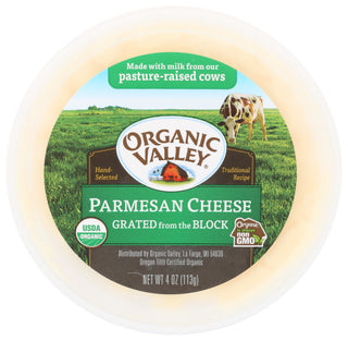 Organic Valley Cheese Grated Parmesan Org