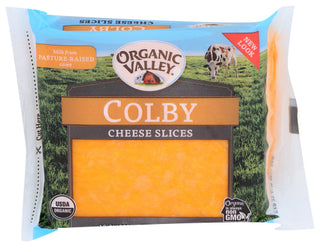 Organic Valley Cheese Colby Slices Org