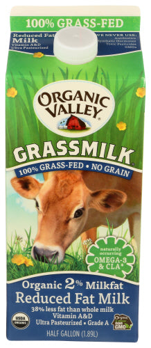 Organic Valley Milk 2 Percent Grass Org