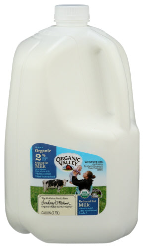 Organic Valley Milk Rf 2per White Org