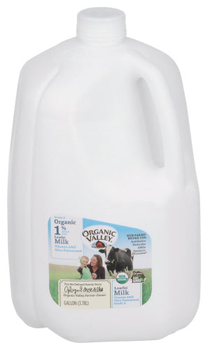 Organic Valley Milk Lf 1per White Org