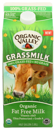 Organic Valley Milk Grass Fat Free Org