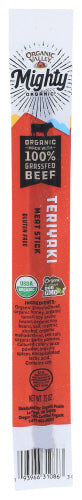 Organic Valley Stick Beef Grssfd Teriyak