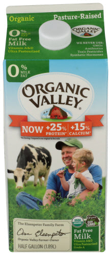 Organic Valley Ultra Milk Fat Free Org