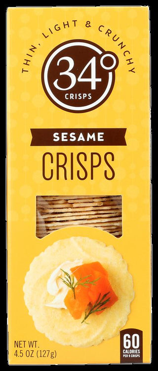 34° CRISPS CRISPS SESAME