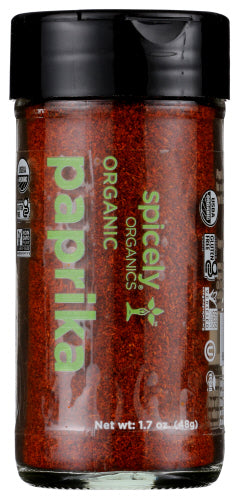 Spicely Organics Seasoning Paprika Jar Org