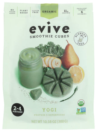 Evive Smoothie Cubes Cube Yogi Plnt Bsd Smthie