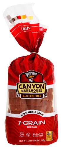 Canyon Bakehouse Bread 7grn San Juan Gf