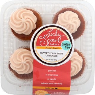 Lucky Spoon Cupcakes Strawberry