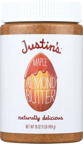 Justins Nut Butter Almnd Maple Jar