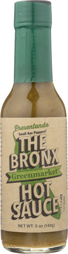 Small Axe Peppers Sauce Hot Bronx Green