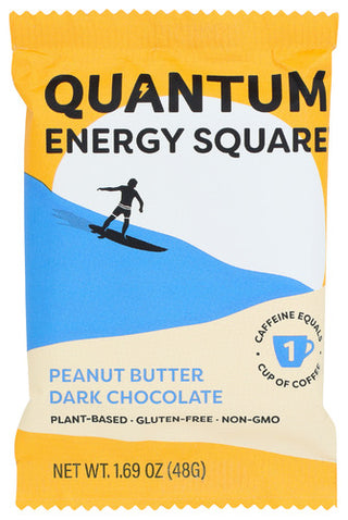 Quantum Energy Squares Bar Peanut Butter Drk Chc