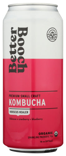 Better Booch Kombucha Hibiscus Healer