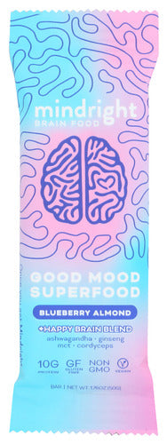 Mindright Bar Infsd Blbrry Almond