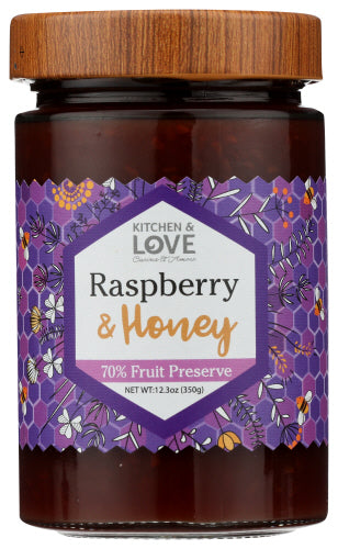 Kitchen And Love Preserve Raspberry Honey