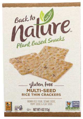 Back To Nature Cracker Gf Rice Thn Mltis