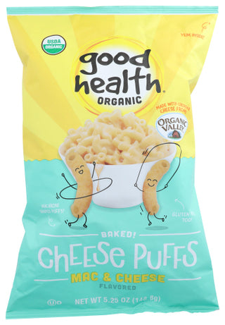 Good Health Puffs Mac N Cheese Org