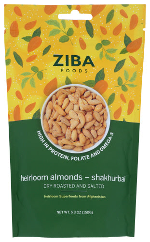 Ziba Foods Nut Almnd Rstd Sltd Shkht