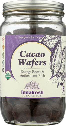 Imlakesh Organics Wafers Cacao Raw Org