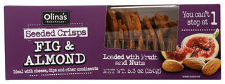 Olinas Bakehouse Crisps Fig & Almnd Seeded