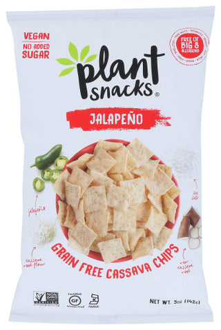 Plant Snacks Brand Chip Cassava Root Jalapno