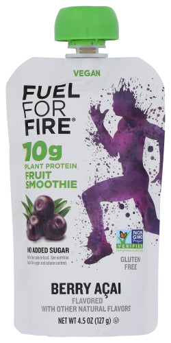Fuel For Fire Smoothie Vegan Berry Acai