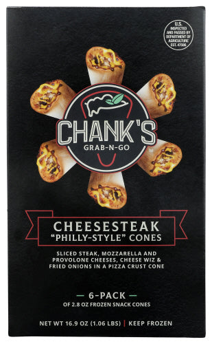 Chanks Grab N Go Cheesesteak Philly Snack