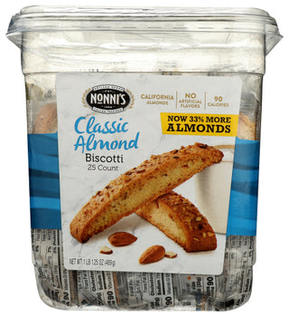 Nonnis Cookie Tub Classic Almond