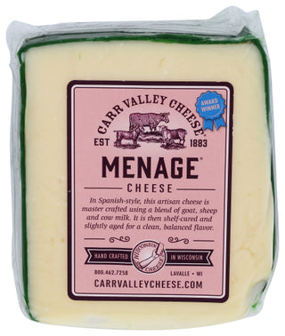 Carr Valley Cheese Menage Ew Wedge