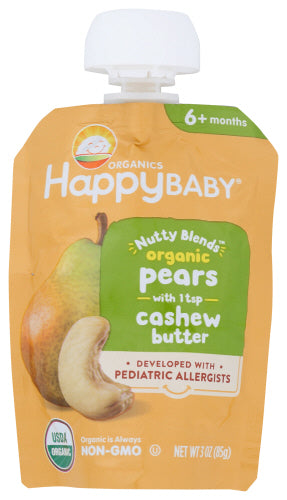 Happy Baby Food Baby Pear Cashew Btr