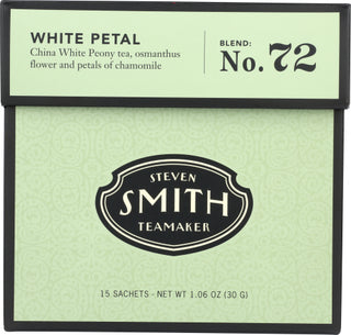 Smith Tea Wht White Petal