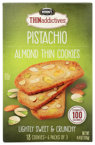 Nonnis Thins Pistachio Almond