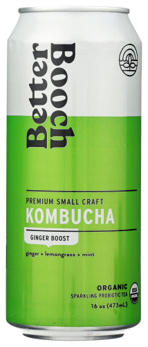 Better Booch Kombucha Ginger Boost