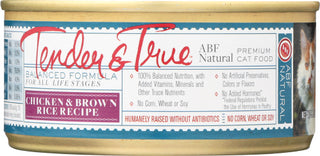 Tender And True Cat Fd Chicken & Brn Rice