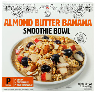 Tattooed Chef Smoothie Bowl Almnd Bnan