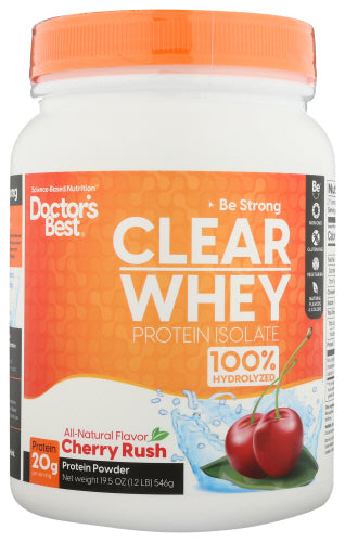 Doctors Best Whey Isolate Cherry