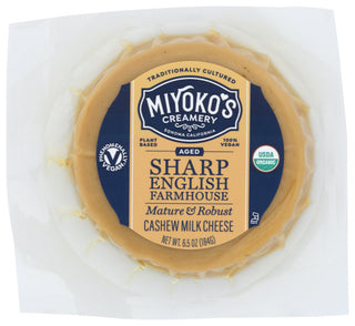 Miyokos Creamery Cheese Vgn Shrp Frmhs Org
