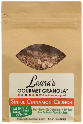 Lauras Gourmet Granola Granola Sinful Cinnamon