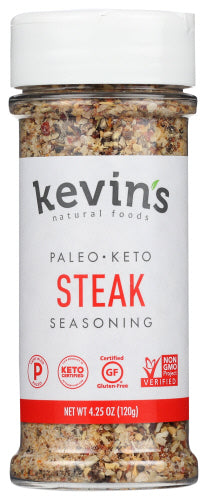 Kevins Natural Foods Seasoning Steak