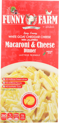 Funny Farms Mac N Cheese Spicy Wht Gt