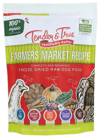 Tender And True Food Dog Farmer Markt Raw