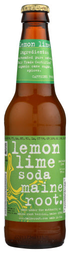 Maine Root Soda Lemon Lime 4pk