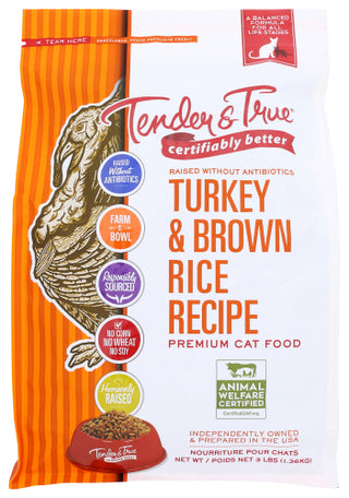 Tender And True Cat Fd Turkey & Brn Rice
