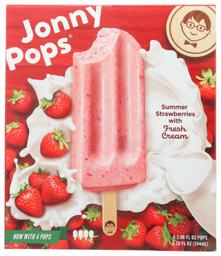 Jonnypops Ice Cream Bar Strw Creme