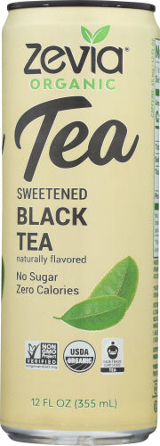Zevia Tea Black Org