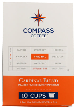 Compass Coffee Coffee Crdnl Blnd Kcup