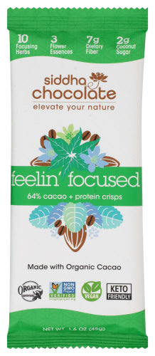 Siddha Remedies Bar Choc Feelin Focused
