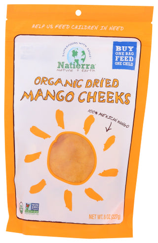 Natierra Mango Dried Cheeks Org
