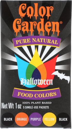 Color Garden Color Food Ntrl Halloween 5pc
